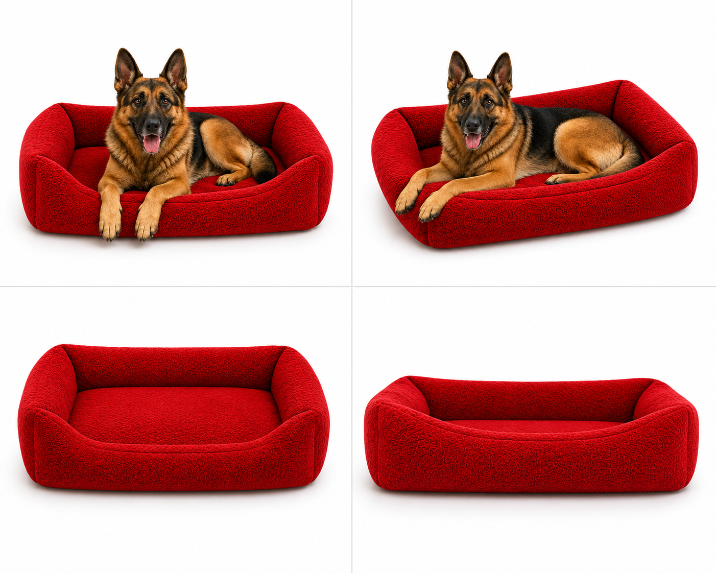 Premium Washable & Comfortable Dog Bed for Small, Medium & Large Dogs